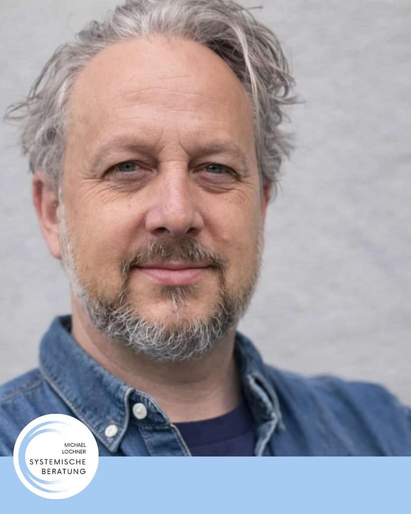 Nahaufnahme von Michael Lochner, Berater für systemische Familien-, Eheberatung in Augsburg.